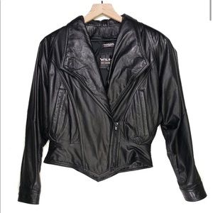 Wilson’s Hardware Cropped Leather Jakcet